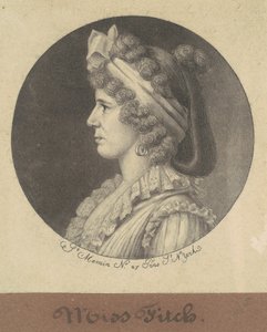 Señorita Fitch de Charles B. J. Févret de Saint Mémin