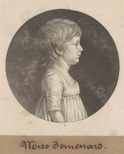Miss Ismenard de Charles B. J. Févret de Saint Mémin