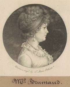 Señora Brumaud de Charles B. J. Févret de Saint Mémin