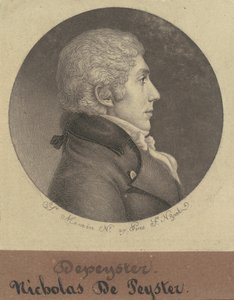 Nicholas de Peyster, Jr. de Charles B. J. Févret de Saint Mémin