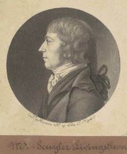 Peter Schuyler Livingston de Charles B. J. Févret de Saint Mémin