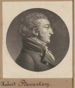 Robert Beverley IV de Charles B. J. Févret de Saint Mémin