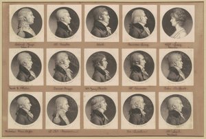 Colección de retratos de Saint-Mémin, Grupo 23 de Charles B. J. Févret de Saint Mémin