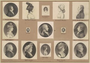 Colección de retratos de Saint-Mémin, Grupo 50 de Charles B. J. Févret de Saint Mémin