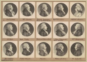 Colección de Retratos de Saint-Mémin, Grupo 8 de Charles B. J. Févret de Saint Mémin