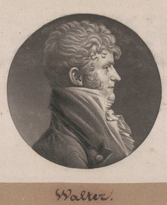 Samuel Purviance Walker de Charles B. J. Févret de Saint Mémin
