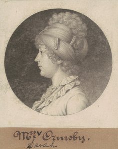 Sarah Mahon Ormsby de Charles B. J. Févret de Saint Mémin