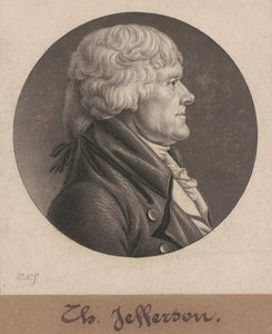 Thomas Jefferson de Charles B. J. Févret de Saint Mémin