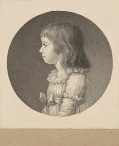 Niña No Identificada de Charles B. J. Févret de Saint Mémin