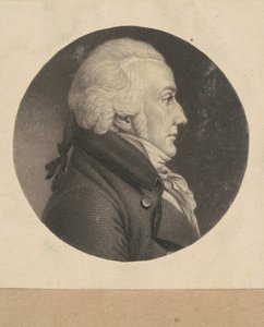 Hombre no identificado de Charles B. J. Févret de Saint Mémin