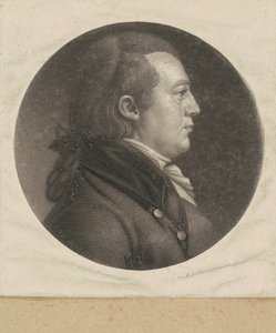Hombre no identificado de Charles B. J. Févret de Saint Mémin