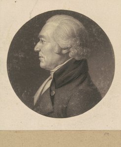 Hombre no identificado de Charles B. J. Févret de Saint Mémin