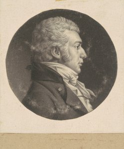 Hombre no identificado de Charles B. J. Févret de Saint Mémin
