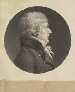Hombre no identificado de Charles B. J. Févret de Saint Mémin