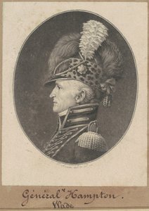 Wade Hampton de Charles B. J. Févret de Saint Mémin
