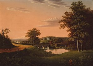 Point Breeze, la finca de Joseph Napoleon Bonaparte en Bordentown, Nueva Jersey de Charles B. Lawrence