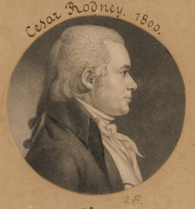 Caesar Augustus Rodney de Charles Balthazar Julien Févret de Saint-Mémin