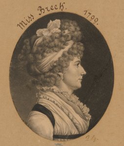 Hannah Breck de Charles Balthazar Julien Févret de Saint-Mémin