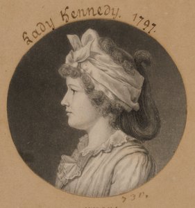 Jane Macomb Kennedy de Charles Balthazar Julien Févret de Saint-Mémin