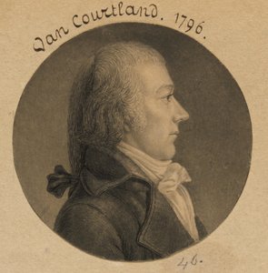Pierre Van Cortlandt de Charles Balthazar Julien Févret de Saint-Mémin