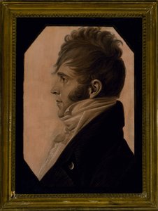 Retrato de un hombre, c. 1804 de Charles Balthazar Julien Févret de Saint Mémin