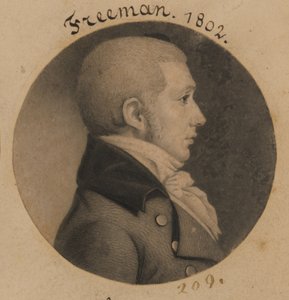 Posiblemente James Freeman de Charles Balthazar Julien Févret de Saint-Mémin