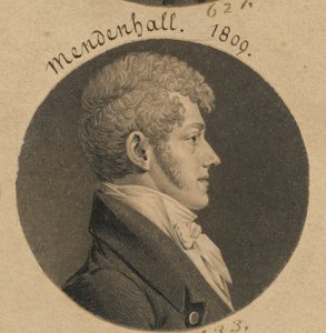Thomas Mendenhall, Jr. de Charles Balthazar Julien Févret de Saint-Mémin