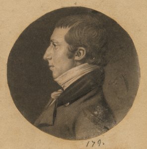 Hombre no identificado de Charles Balthazar Julien Févret de Saint-Mémin