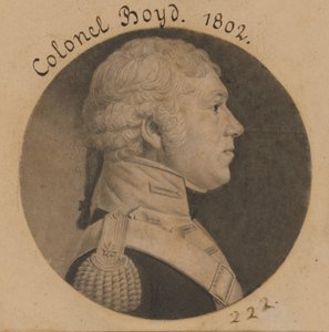 William Boyd de Charles Balthazar Julien Févret de Saint-Mémin