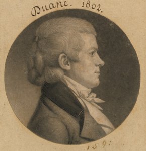 William Duane de Charles Balthazar Julien Févret de Saint-Mémin