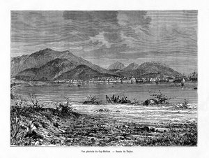 Cap Haitien, Haití, siglo XIX de Charles Barbant