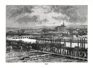 Metz, Francia, siglo XIX de Charles Barbant