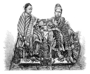 La Princesa de Bhopal, India, 1895
