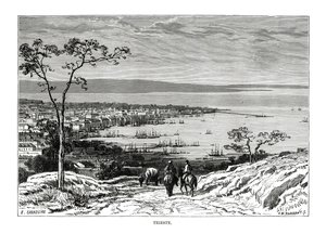 Trieste, Italia, 1879 de Charles Barbant