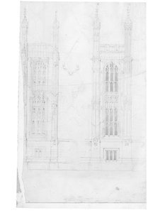 Dibujo para las Casas del Parlamento, c.1836-40