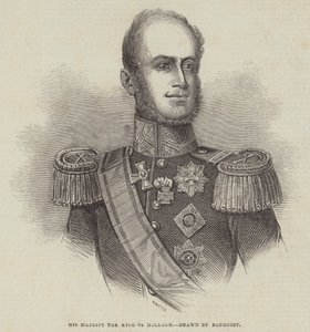 Su Majestad el Rey de Holanda de Charles Baugniet