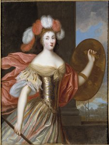 Retrato de Olimpia Mancini (1638-1708), condesa de Soissons como Atenea