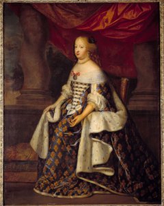 Retrato de María Teresa de Austria, Reina de Francia de Charles Beaubrun