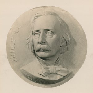 Escultura en relieve del escultor John Henry Foley de Charles Bell Birch