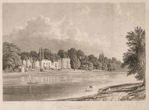 Villa de los Papas, Twickenham, 1828 de Charles Bentley