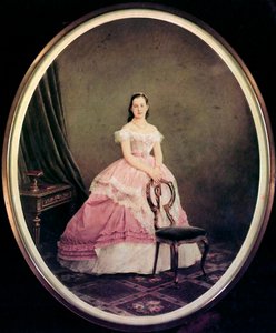 Retrato de la Gran Duquesa María Alexandrovna de Rusia de Charles Bergamasco