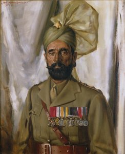 Subadar Khudadad Khan VC, 10º Regimiento Baluch, c.1914-35