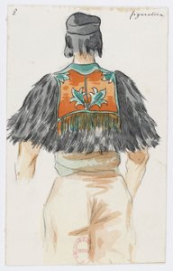 Holmès - La Montaña Negra - diseños de vestuario de Charles Bianchini - 08a. Figuración de Charles Bianchini