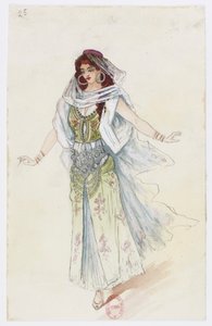 Holmès - La Montaña Negra - diseños de vestuario de Charles Bianchini - 25 (Vestuario) de Charles Bianchini