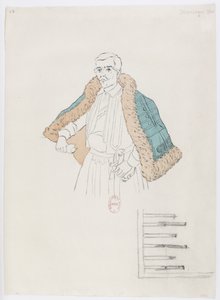 Holmès - La Montaña Negra - diseños de vestuario de Charles Bianchini - 27 (Vestuario) de Charles Bianchini