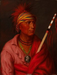 No Heart Nan-che-ning-ga, 1837 de Charles Bird King