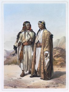 Un Mahazi y un Beduino Soualeh de Charles Bour