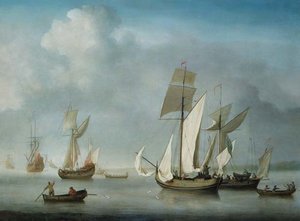 Calma en la Costa de Charles Brooking