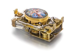 Caja de pájaro cantor, c.1840 de Charles Bruguier