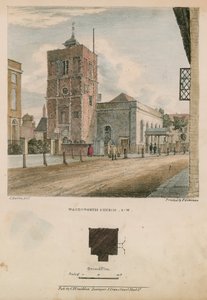 Vista suroeste de la Iglesia de Wandsworth
